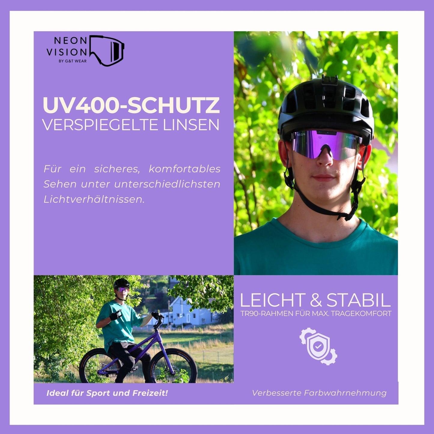 NeonVision 2.0 PurpleWave - GT Wear